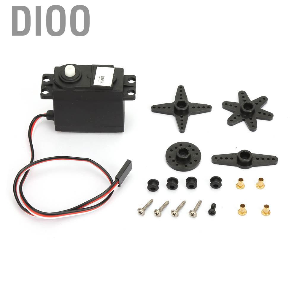 RC Động Cơ Servo Ds04-Nfc Xoay 360 Độ Cho Xe Điều Khiển Từ Xa