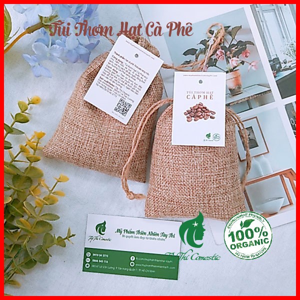 Túi Thơm Cà Phê Rang Mộc Tây Thi 50 Gram