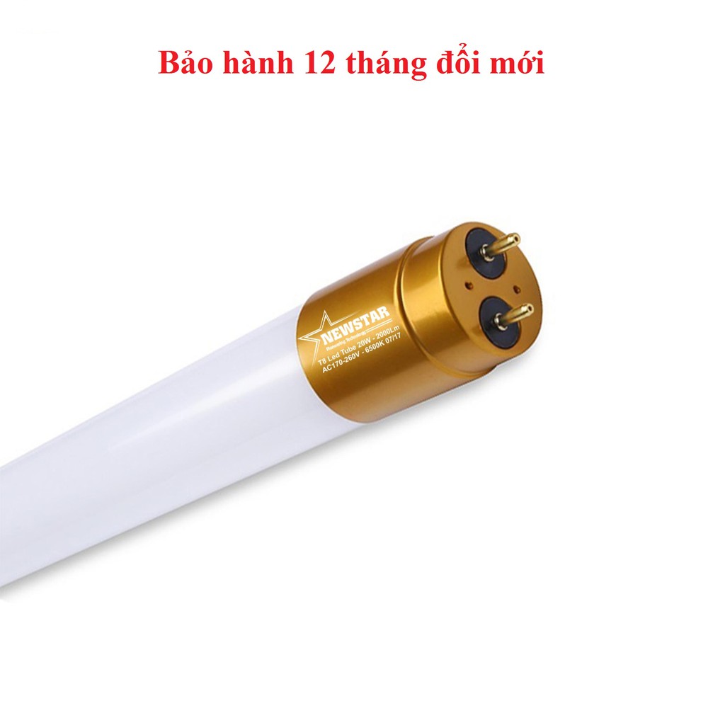 Bóng đèn led T8 1m2 30w (đầu nhôm vàng) giao từ 10 sản phẩm