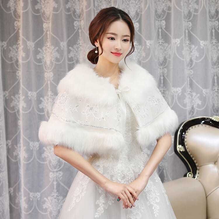 Áo Choàng Lông Ấm Áp Thời Trang Dành Cho Nữ Giới