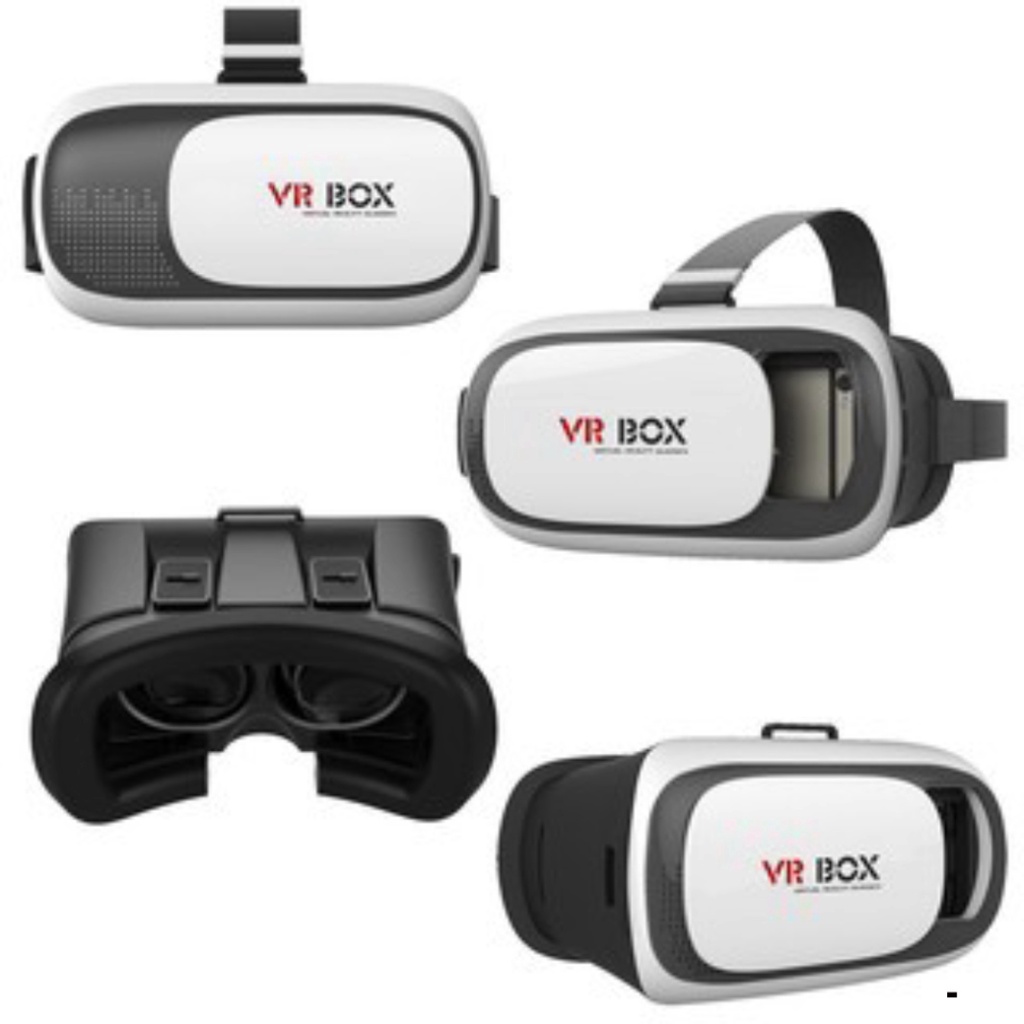 RKính thực tế ảo 3D VR Box giá siêu rẻ phiên bản 2 tặng tay cầm chơi game F1z
