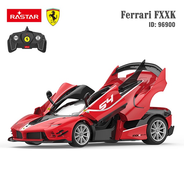 Siêu xe Ferrari FXXK RASTAR 96900 - đồ chơi lắp ráp điều khiển mô hình tỉ lệ 1:18 với 84 chi tiết