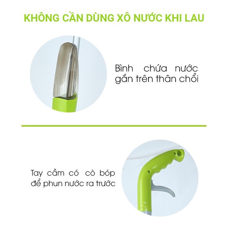 Chổi lau nhà HEALTHY SPRAY MOP