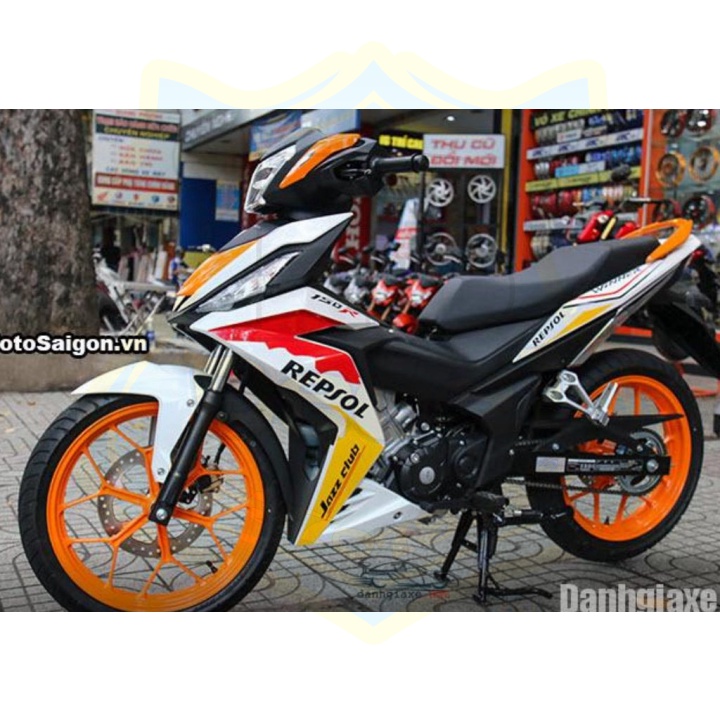 ( Quí khách vui lòng mang ra tiệm cho thợ dán ) Tem winner X hayabusa đen