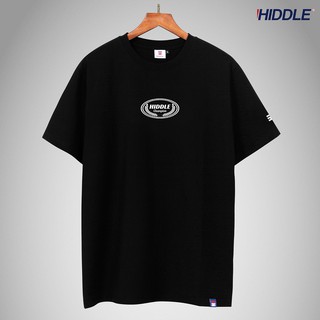 Áo thun nam cotton CHÍNH HÃNG, áo nam áo ngắn tay không cổ HIDDLE 21218