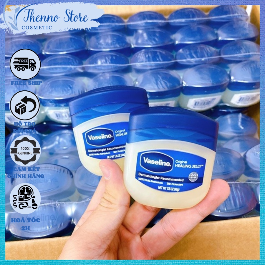 Sáp Dưỡng Ẩm Vaseline  - Đa Năng Cho Môi Tay,Chân 50ml Dùng Được Cho Cả Mặt và Body