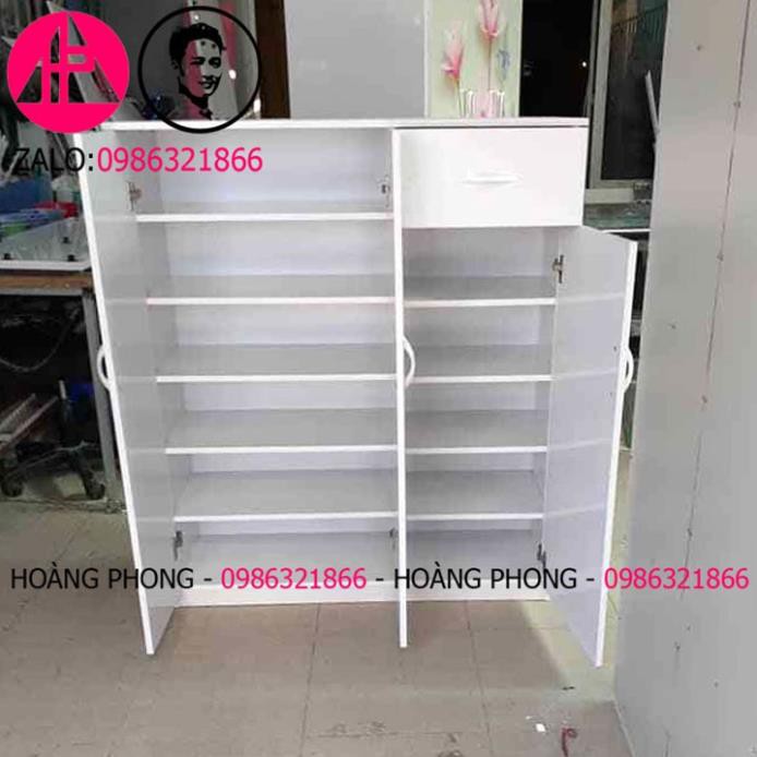 Tủ giày nhựa trắng đẹp TPHCM ( 1M03 X 1M2 ) #100% Miễn phí $ Vận chuyển Bảo hành 2 năm tại nhà