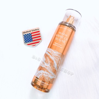 Xịt thơm toàn thân tông nước hoa Bath & Body Works Warm Vanilla Sugar Fragrance Mist 236mL