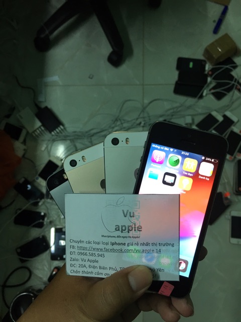 Điện thoại iphone 5s quốc tế dung lượng 16GB zin chính hãng full chức năng vân tay nhạy (Tặng phụ kiện sạc cáp). | BigBuy360 - bigbuy360.vn