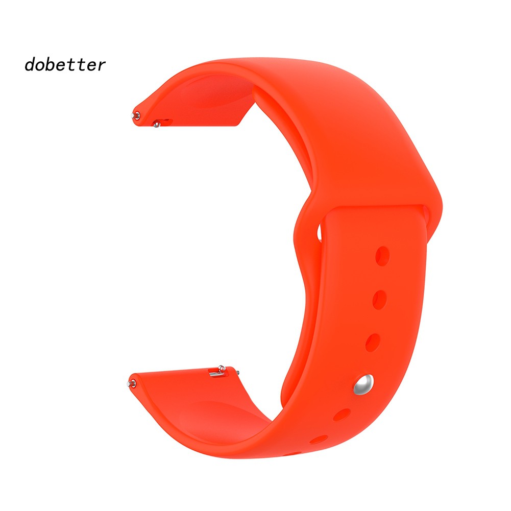 Dây silicone thay thế 20mm thiết kế tiện lợi cho đồng hồ thông minh Garmin Vivo Active3