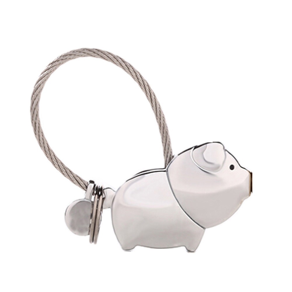 Móc khóa hình heo con dễ thương xinh xắn