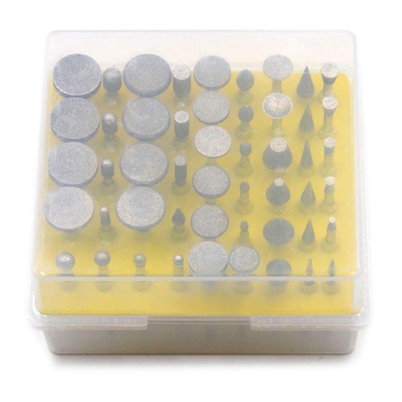 Set 50 Đầu Mài 1 / 8-inch Mạ Kim Cương Chất Lượng Cao
