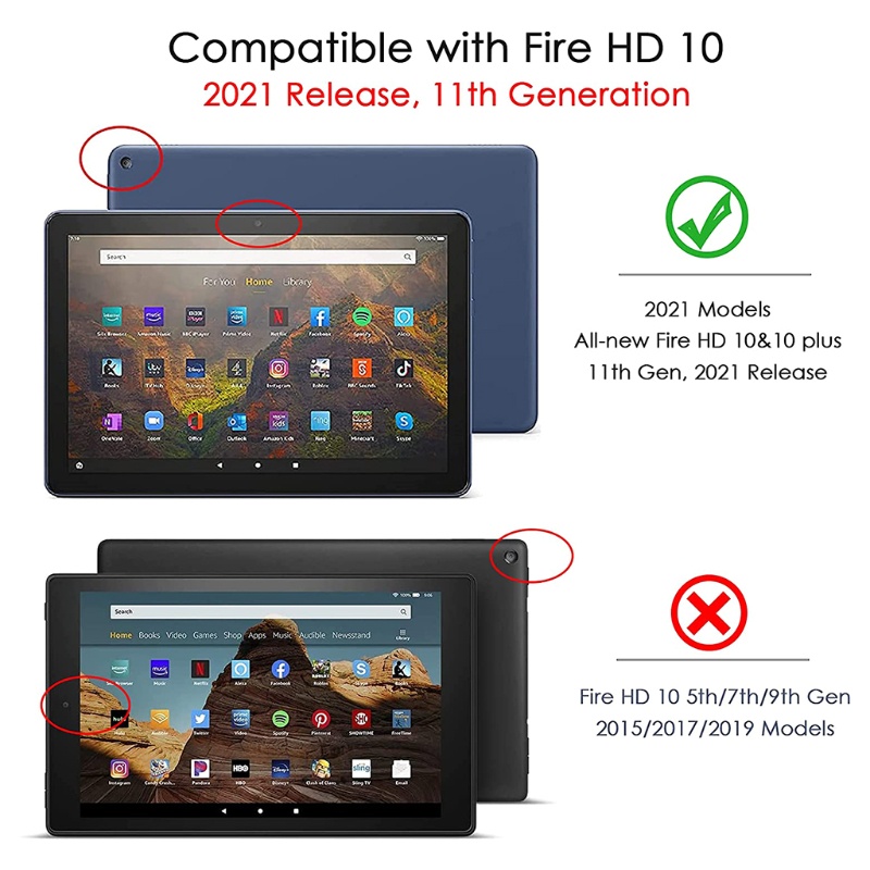 Ốp Bảo Vệ Chống Sốc Cho Amazon Fire HD-1