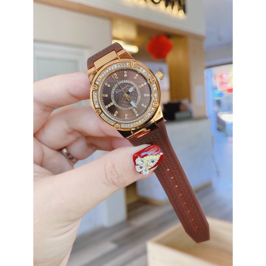 Đồng hồ nữ thời trang nữ Fe.sa, hợp tred thời trang hàng full box, chống nước thẻ bảo hành 12 tháng, dong ho nu