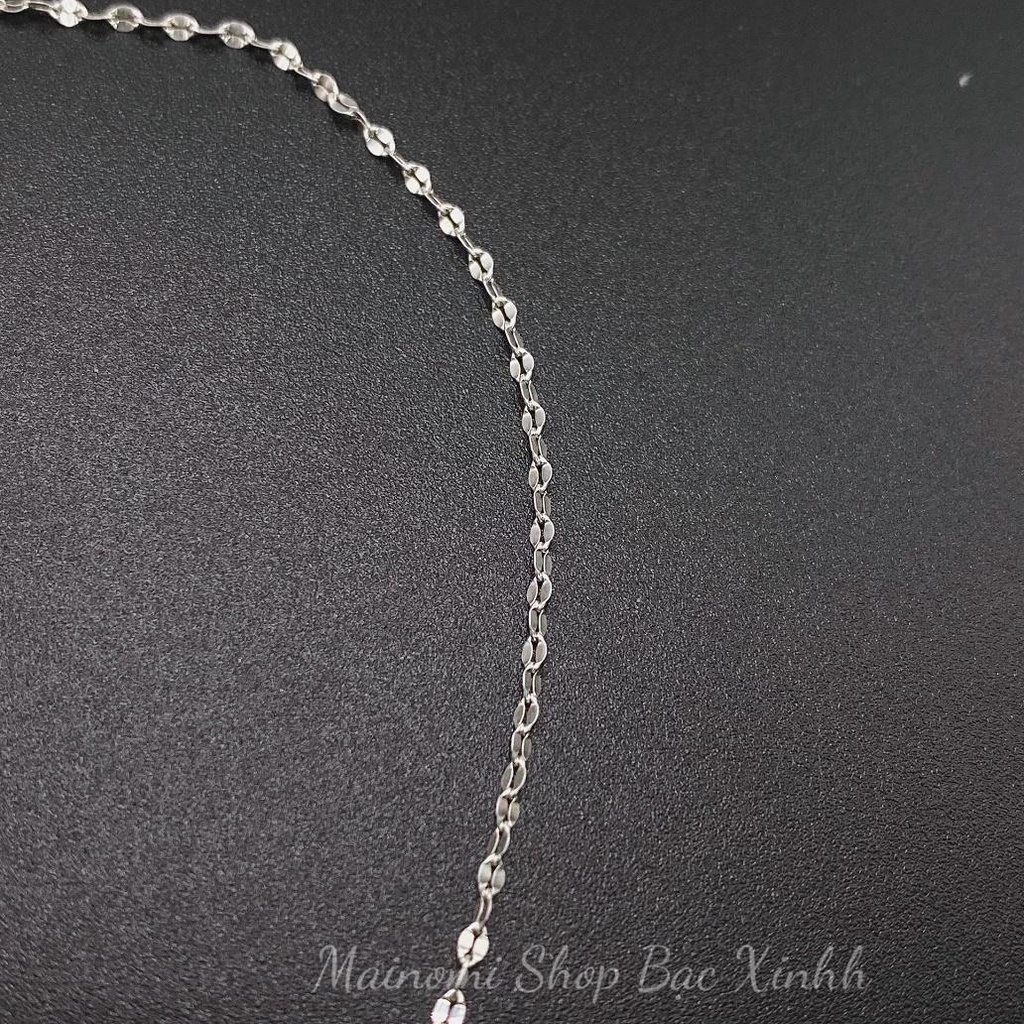 Dây hồ điệp 2 mặt xinh xắn MAINOMI độc đáo chuẩn bạc thiết kế blink blink