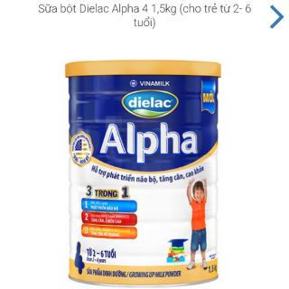 Sữa bột dielac alpha 4 1,5kg