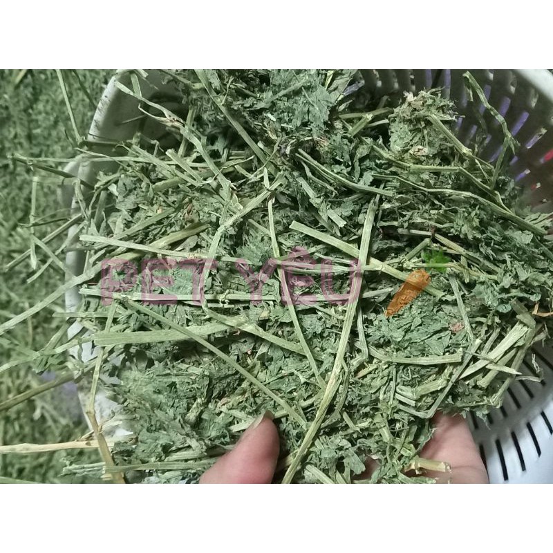 cỏ khô ALFALA thức ăn của các bé thỏ, bọ 500gr