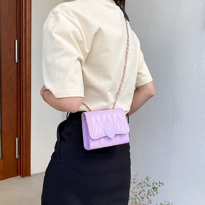 Túi hộp nữ túi đeo chéo mini dây túi xách nữ đẹp túi trái túi trái tim