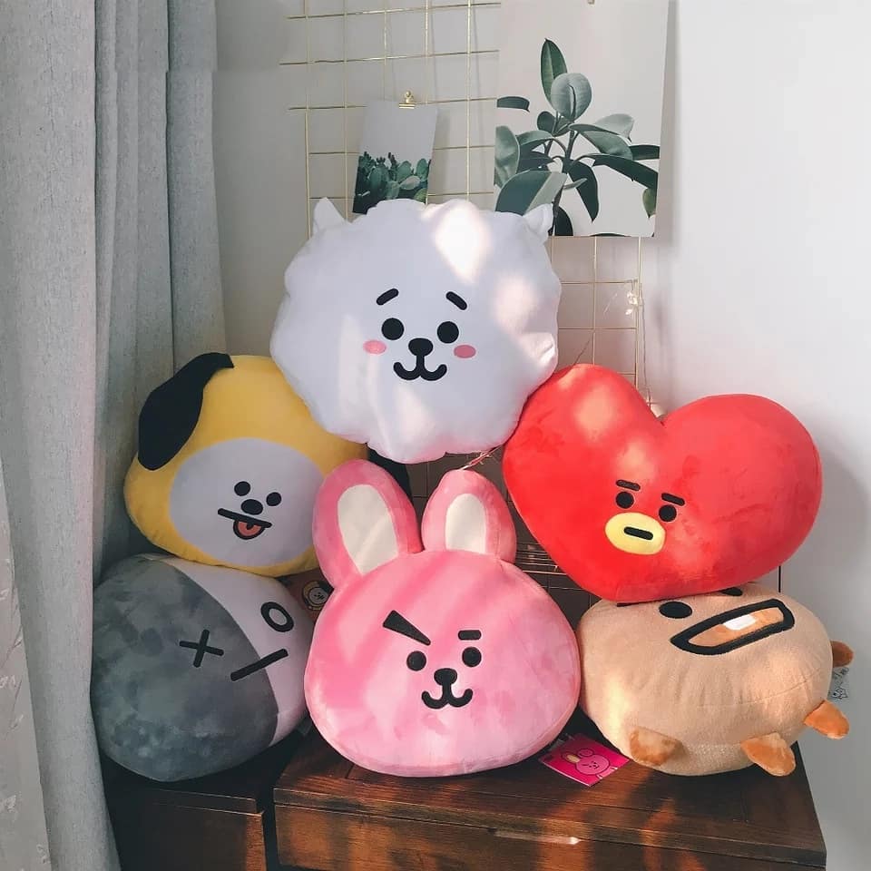 Gối Ôm Hình Nhân Vật Bt21 Bts