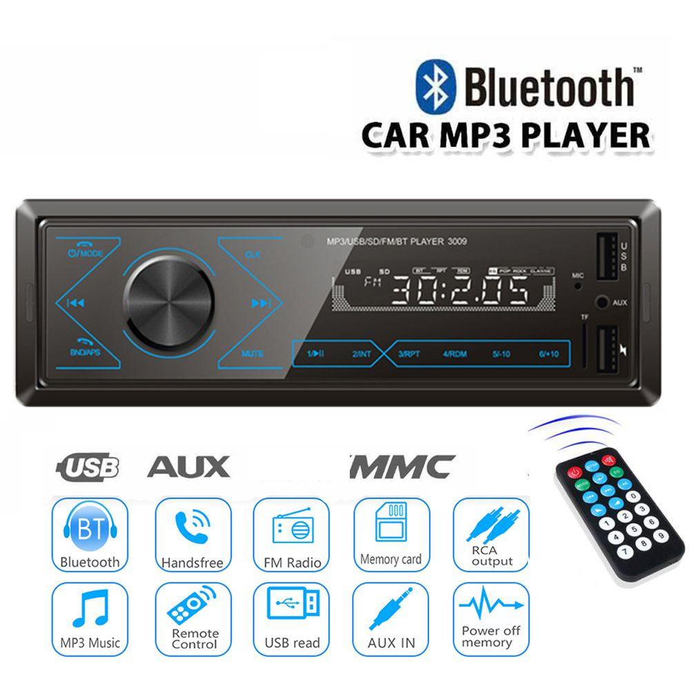 Myrongvn Máy Nghe Nhạc MP3 Tự Động Rảnh Tay Gắn Bảng Điều Khiển Xe Hơi