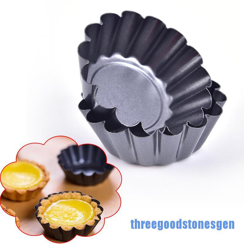 Khuôn Nướng Bánh Cupcake Chất Liệu Thép Carbon Không Dính Có Thể Tái Sử Dụng Tiện Lợi 0527