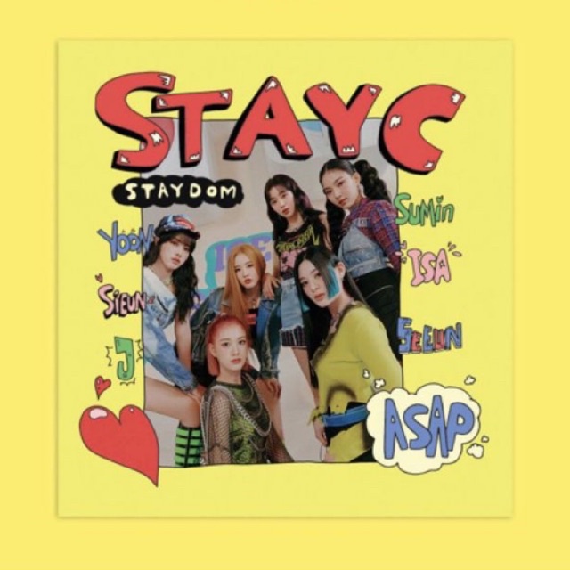 *Có-Sẵn* ẢNH STAYC STAYDOM STAY C