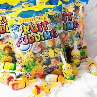 Thạch minion trái cây fruit pudding minion 1 bịch 24 cây bịch to