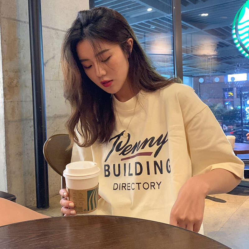 Áo thun Unisex chữ in Penny Building nam nữ Tubee shop