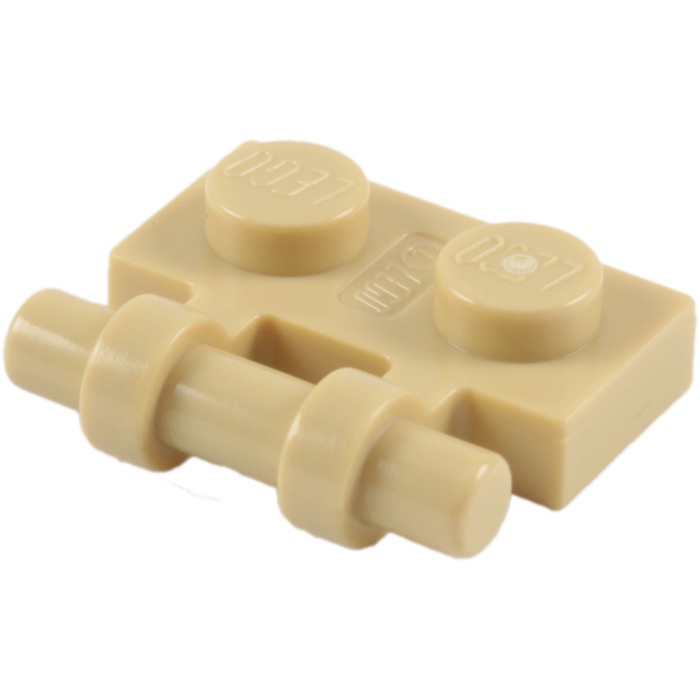 -2540-Plate, Modified 1 x 2 with Bar Handle on Side - Free Ends
