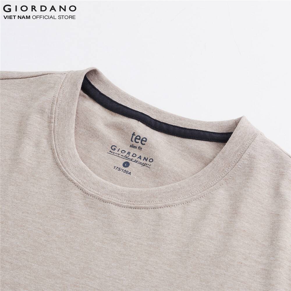 Áo Thun Nam Cổ Tròn Giordano 01020250