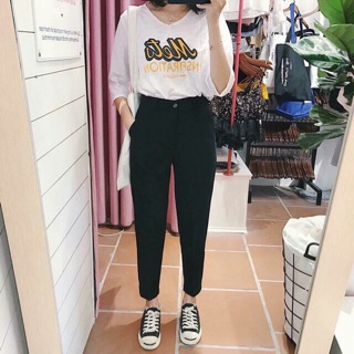 ✅Quần tây baggy nữ