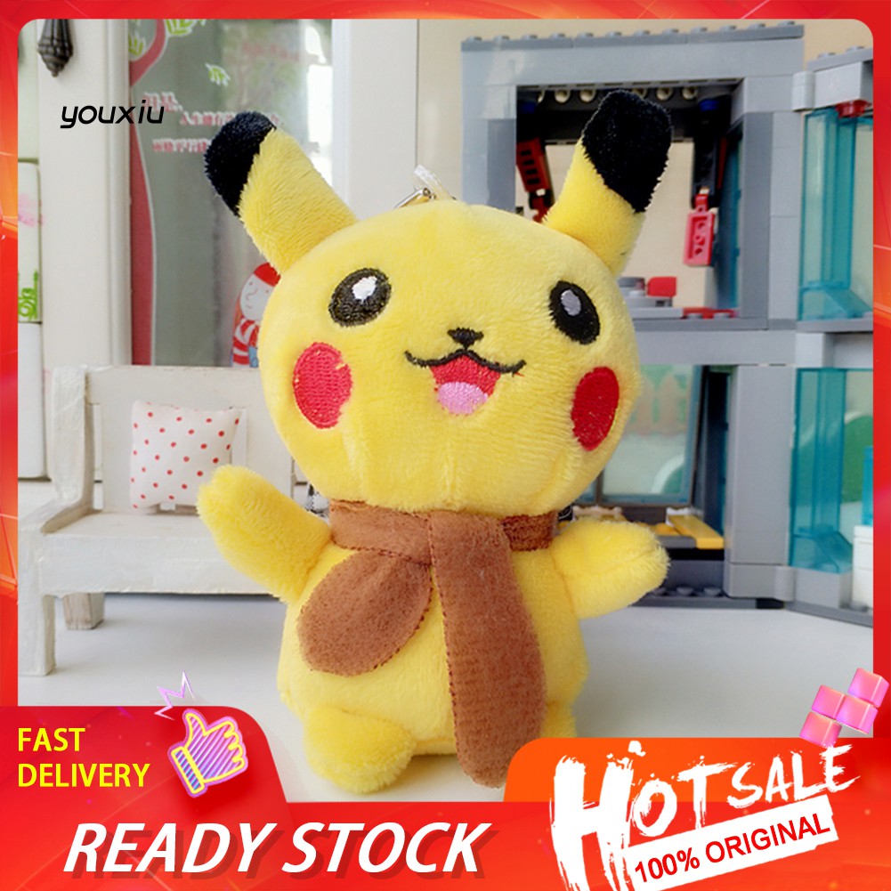 Thú Nhồi Bông Hình Pikachu 13cm