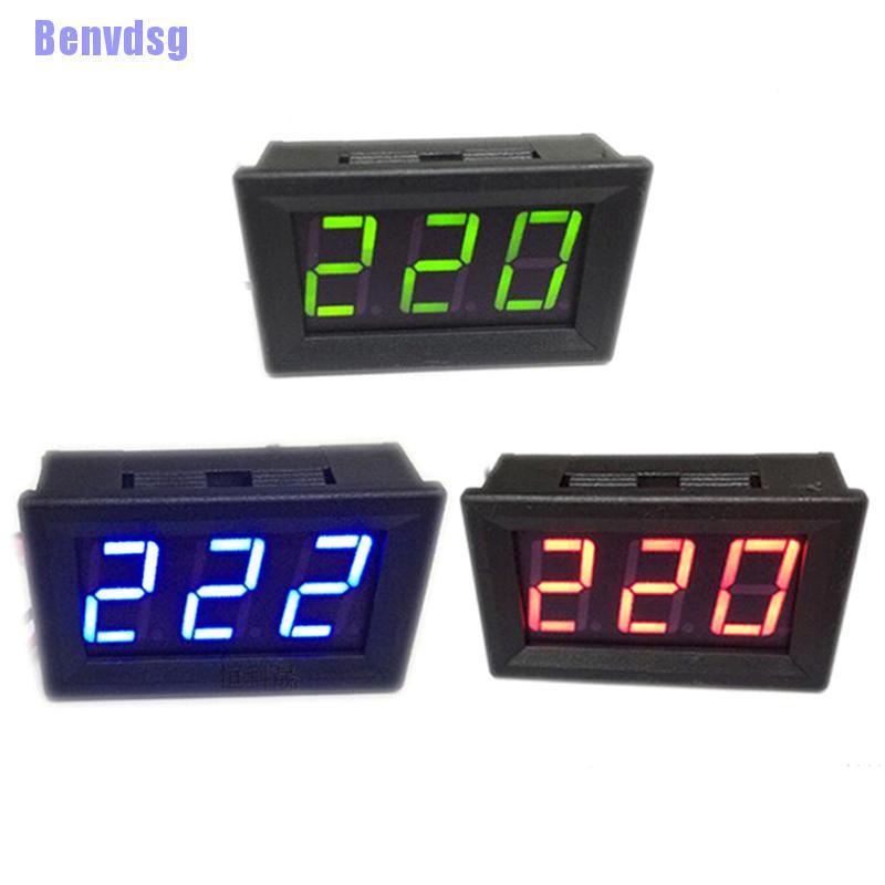 Đồng Hồ Đo Điện Áp Benvdsg > Ac 70-500v Đèn Led 2 Dây