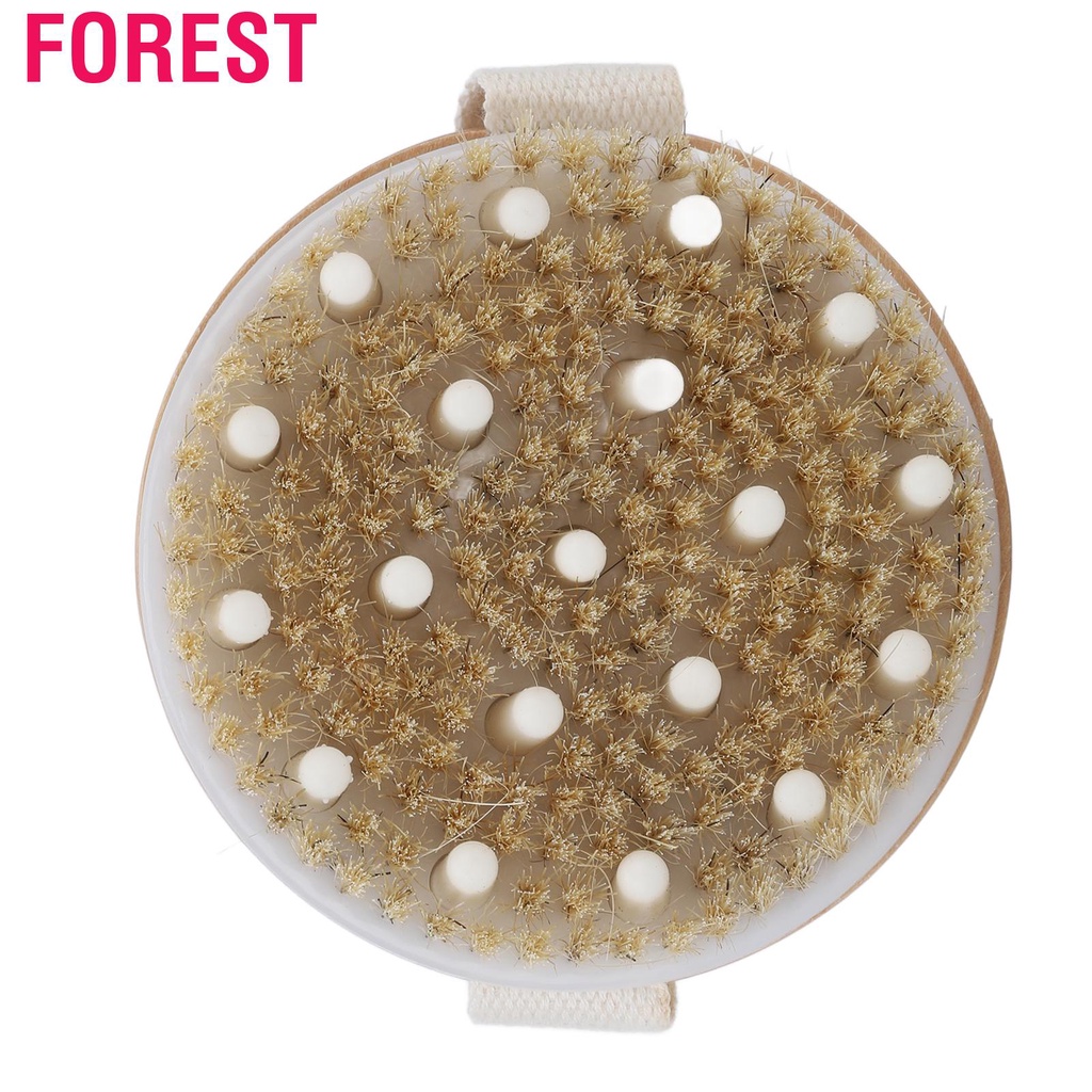 Bàn chải tẩy tế bào chết tăng tuần hoàn máu chăm sóc da khô