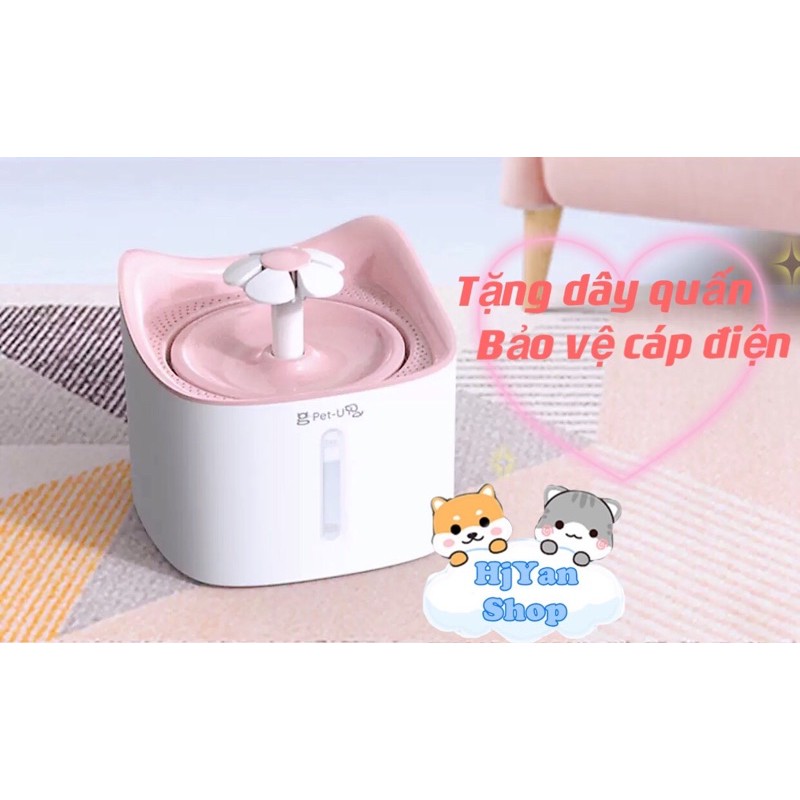 Máy uống nước lọc nước tự động / đài phun nước tự động cho chó mèo thú cưng