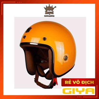 Nón Royal M20C vàng cổ điển chính hãng
