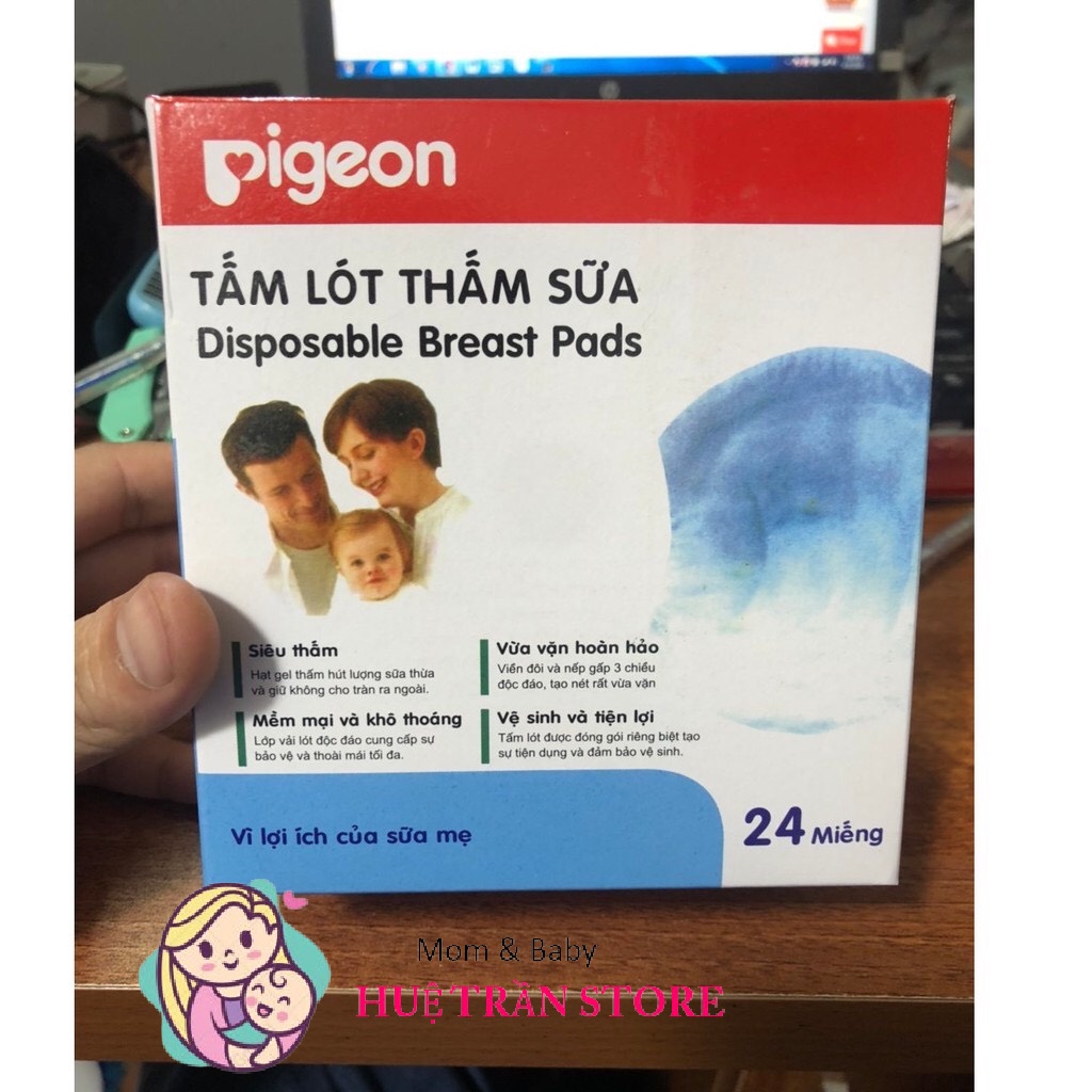 Hộp 24 miếng lót thấm sữa Pigeon Việt Nam