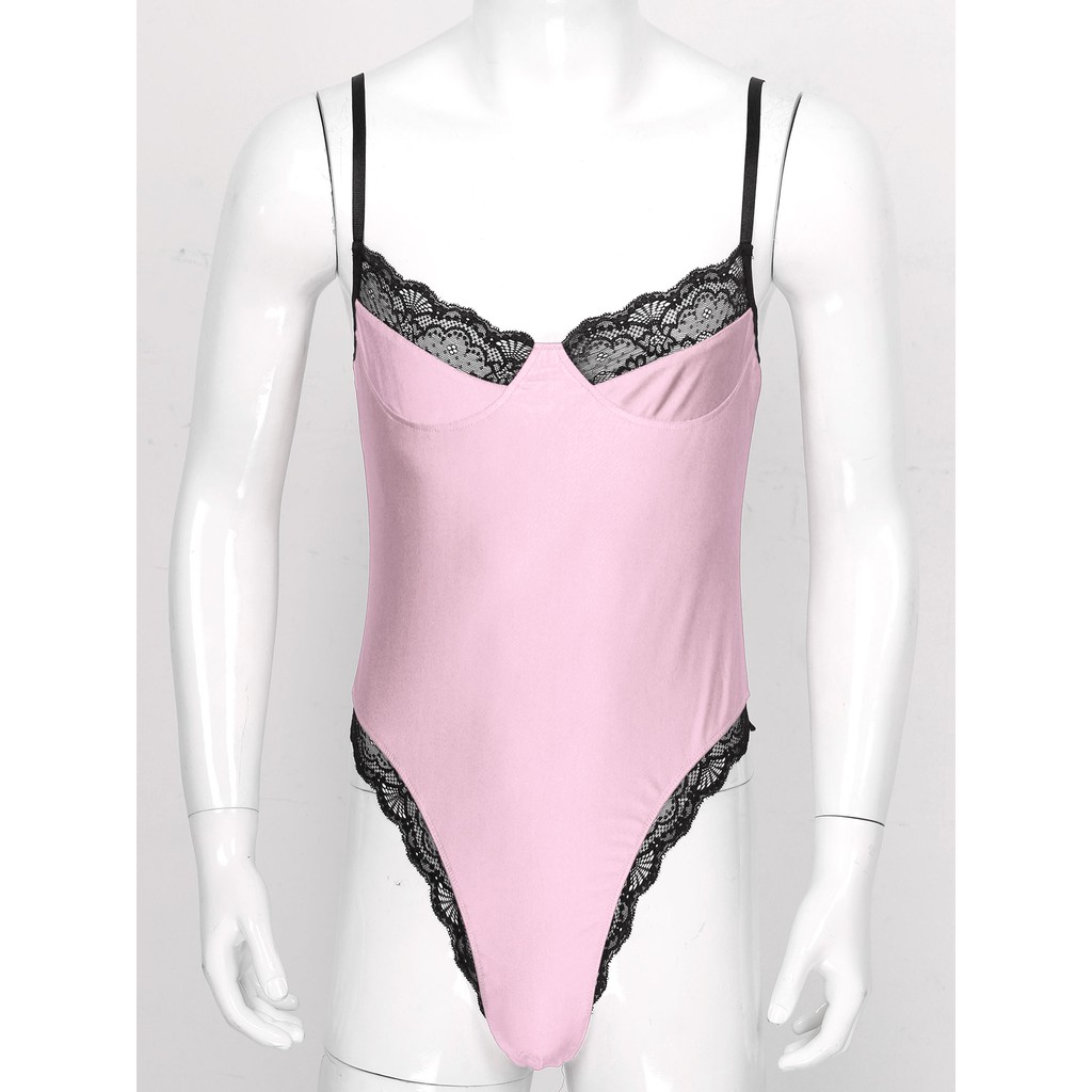 Bộ Đồ Lót Liền Thân Phối Ren Quyến Rũ Cho Nam | BigBuy360 - bigbuy360.vn