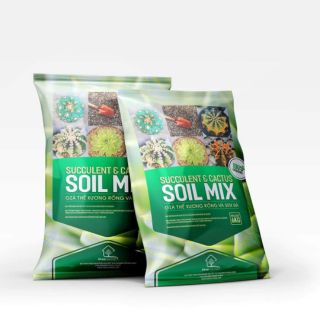 Soil mix - Giá thể sen đá xương rồng cao cấp, giá nguyên bao siêu rẻ