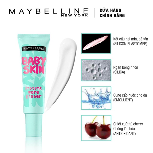 KEM LÓT MAYBELINE BABY SKIN DẠNG GEL