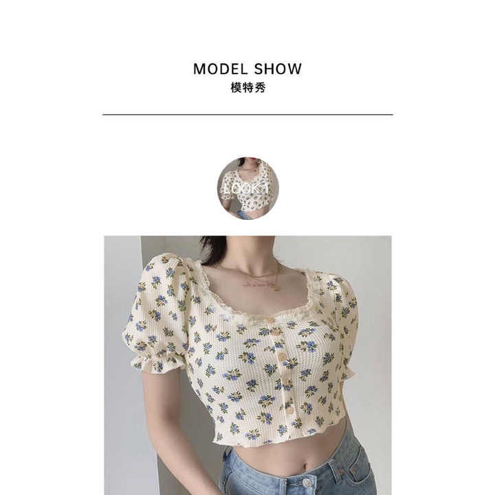 Áo Thun Nữ Ngắn Tay Cổ Thuyền In Họa Tiết Hoa Phong Cách Cổ Điển Dành Cho Nữ áo phông nữ JL-TX-96