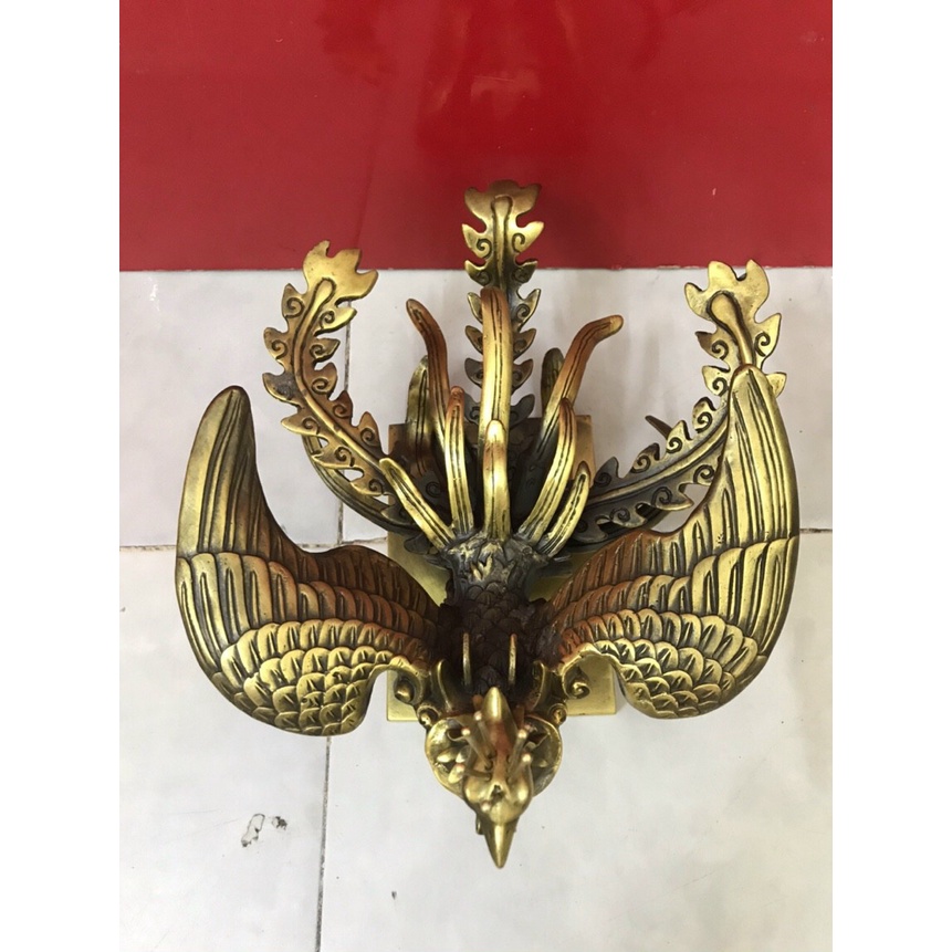 Tượng Khổng tước Minh vương bằng đồng