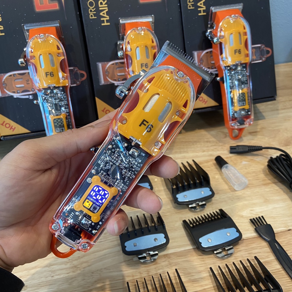 Tông đơ căt tóc chuyên nghiệp Magic POP-F6 lưỡi kép