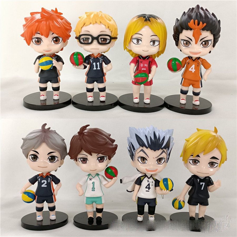 Mô hình figure HAIKYUU!! VUA BÓNG CHUYỀN anime tượng chibi trang trí trưng bày