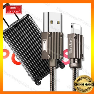 Cáp bọc thép, cáp sạc earldom ec 047 - cáp sạc nhanh