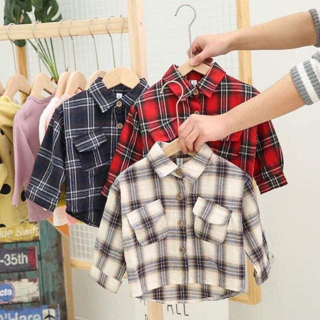 Sơ mi túi hộp siêu xinh