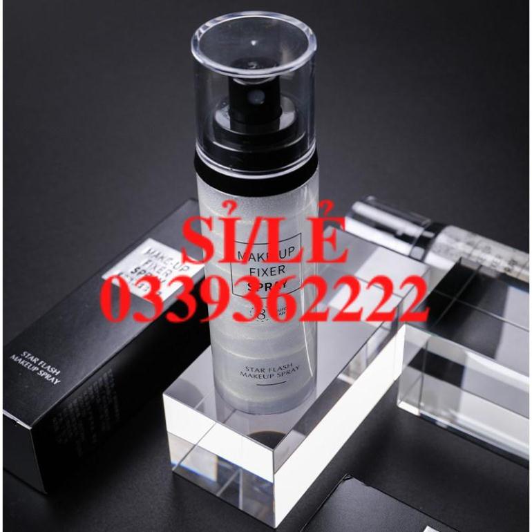 [ CHÍNH HÃNG ] Xịt khóa trang điểm cố định lớp make up Star Flash Spray 8 Hours Wear 100ML Sena Beauty | BigBuy360 - bigbuy360.vn