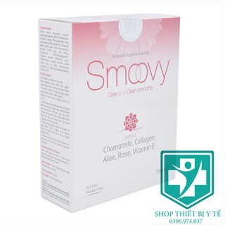 Dung dịch vệ sinh phụ nữ Smoovy giúp nuôi dưỡng và trẻ hoá da vùng kín