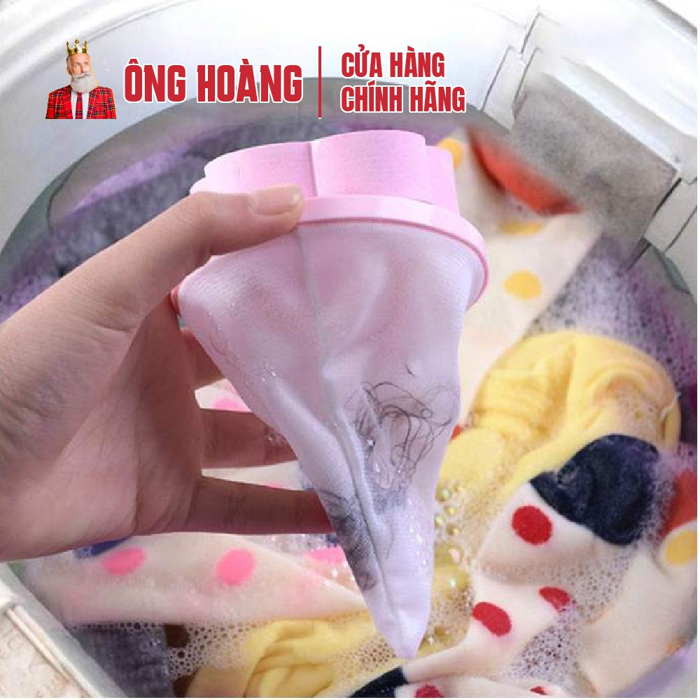 Dụng cụ lọa bỏ, lọc lông máy giặt, phao lọc cặn bẩn máy giặt thông minh