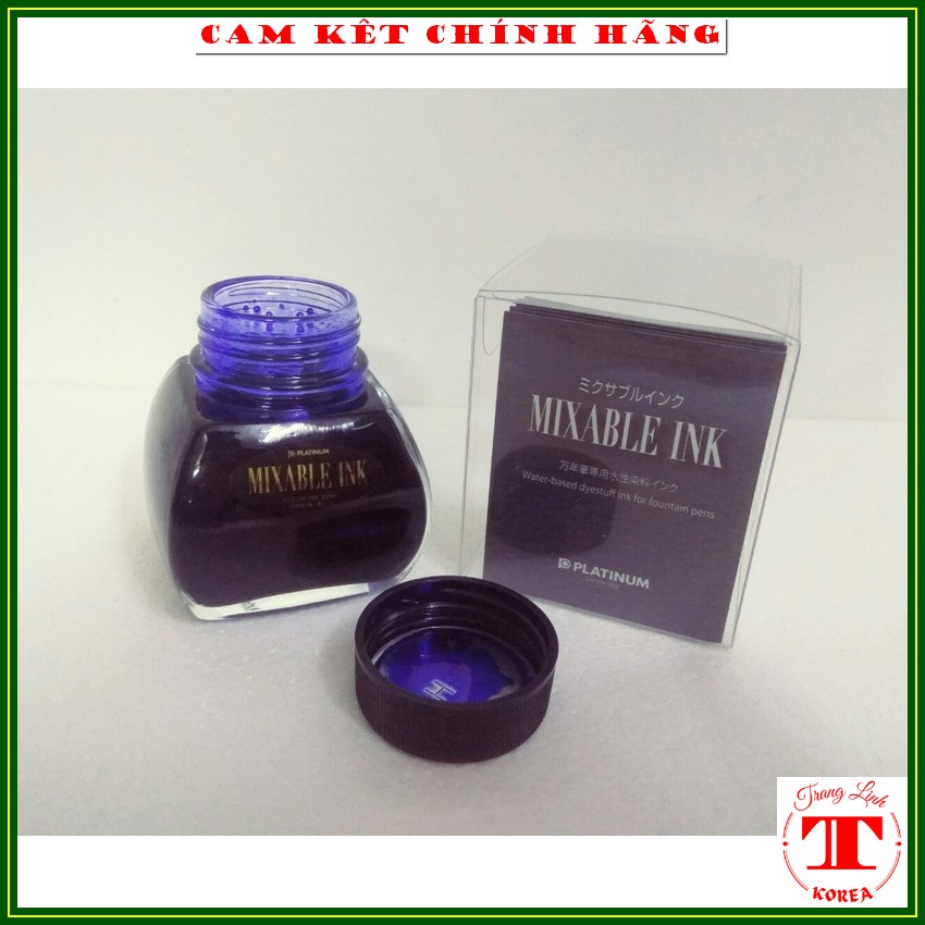 Mực xanh bút máy Preppy nhật bản, lọ 60ml - Mực Preppy Japan tranglinh